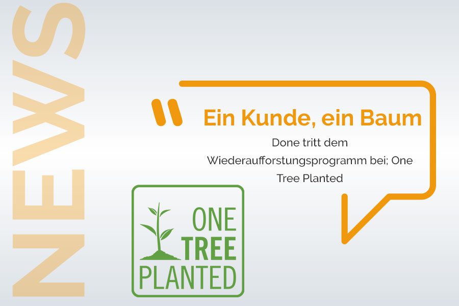 one tree planted