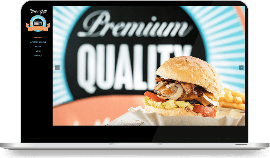 restaurant web design