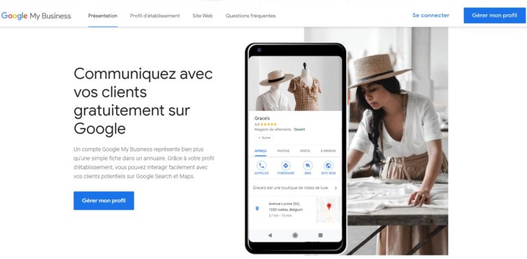 creation compte google my business