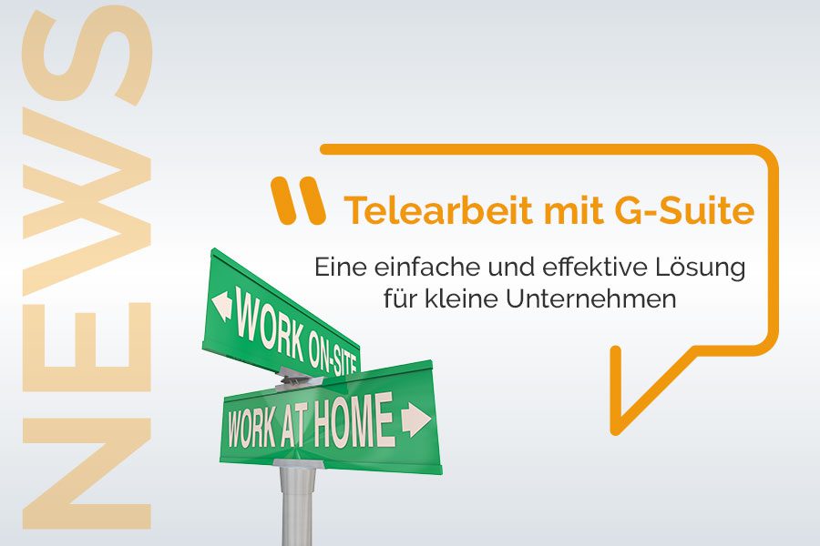 Telearbeit mit G-Suite