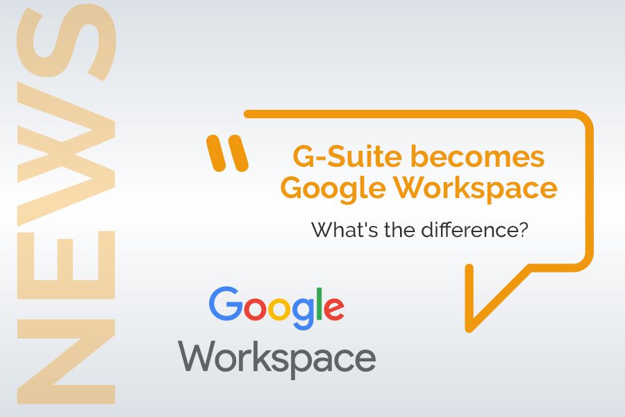 G-Suite becomes Google Workspace